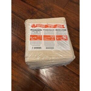 NEW 9x12 Heavy Duty Canvas Drop Cloth Painter Floor Cover Cotton Canvas